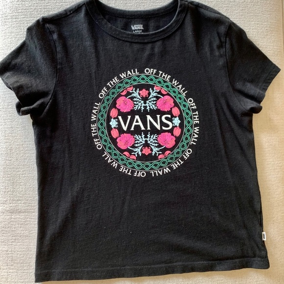 Vans Off The Wall Women’s T-Shirt - Picture 1 of 4